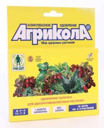 Агрикола палочки для декор. лист 20 палочек Т-Э 40 шт