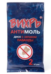 Средство от моли — «Вихрь-антимоль» диск