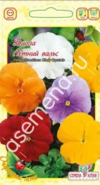 Цветы Виола Летний Вальс смесь/Сем Алт/цп 0,1 гр.