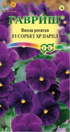 Цветы Виола Сорбет Парпл F1 рогатая /Гавриш/цп 5 шт.