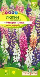 Цветы Люпин Минарет/Сем Алт/цп 0,3 гр. многолетник