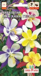 Цветы Аквилегия Маккана Гигант/Сем Алт/цп 0,1 гр.