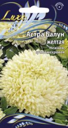 Астра «Балун» желтая