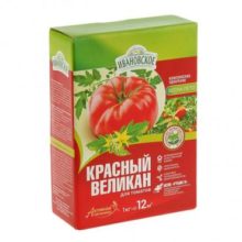Красный великан, удобрение для  томатов  с комплексом ИСПК Рубин 5 (весна -лето) 1кг