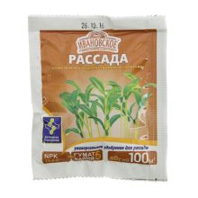 Рассада - универсальное удобрение для рассады 50г