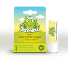 Карандаш после укусов комаров с эфирными маслами